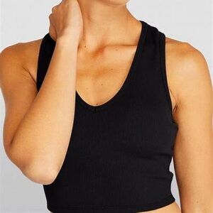 ALO Yoga Ribbed Goddess Tank XS